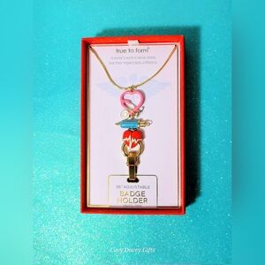 True to Form 36" Adjustable Nurse Badge ID Holder Viral NWT